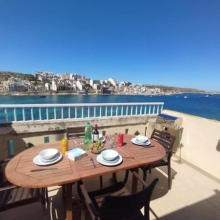 דירות סיינט פול ביי Blue Harbour Seafront Penthouse With Large Terrace With Panoramic Sea Views - By Getawaysmalta מראה חיצוני תמונה
