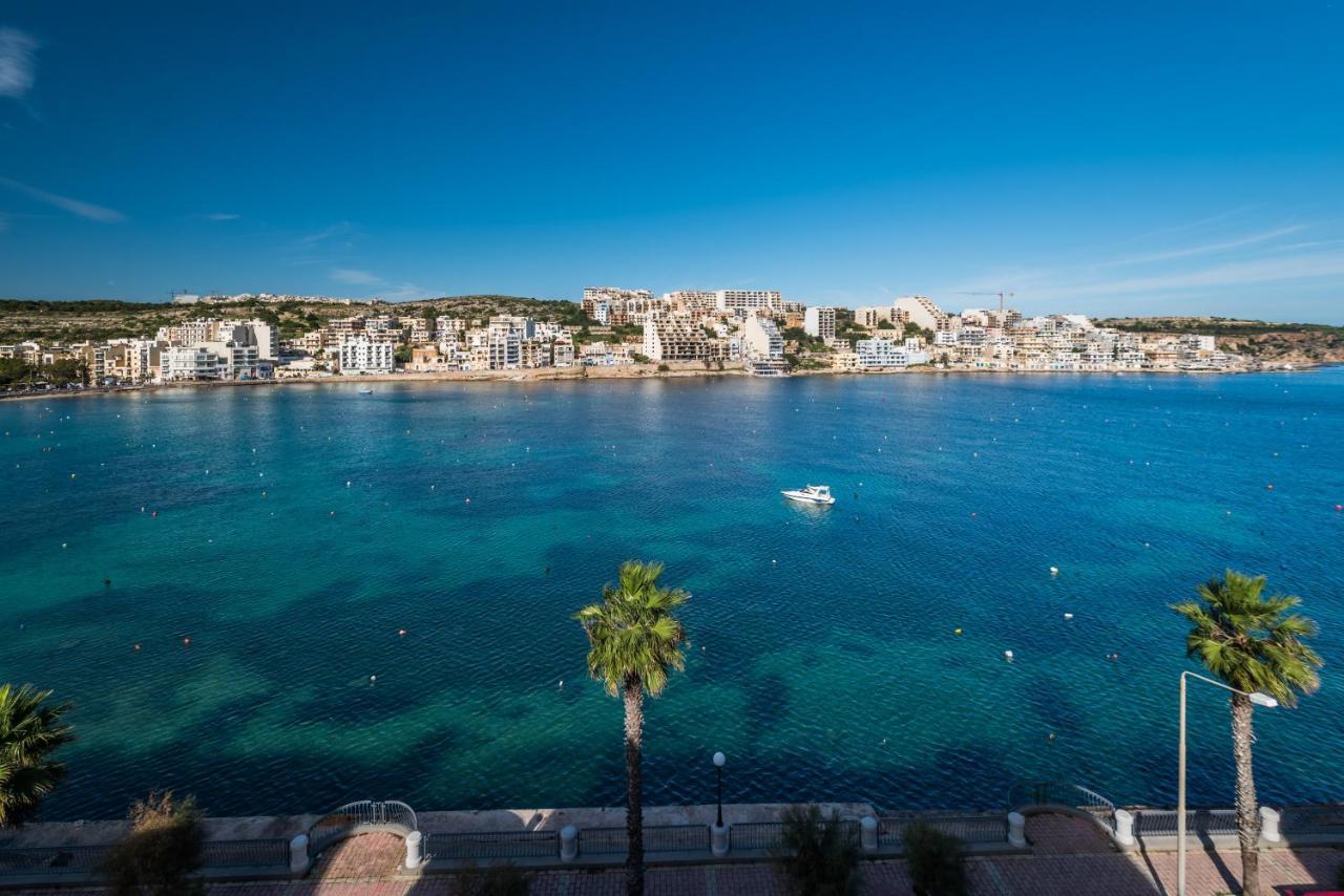 דירות סיינט פול ביי Blue Harbour Seafront Penthouse With Large Terrace With Panoramic Sea Views - By Getawaysmalta מראה חיצוני תמונה